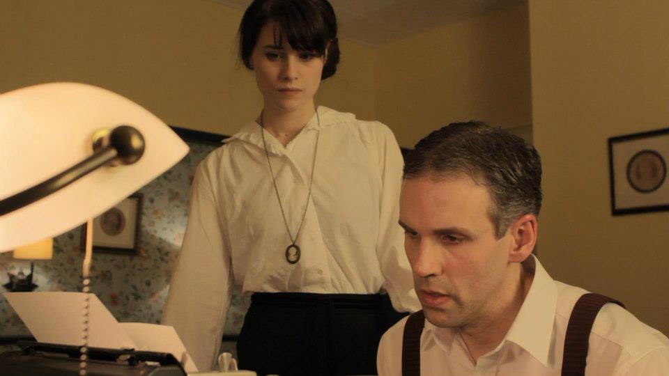 Still from the short film Written (2013) directed by Henriette Dorst. Also in this picture: David John