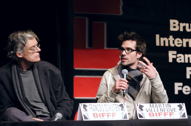 Production designer François Schuiten and director Martin Villeneuve at the 31st BIFFF