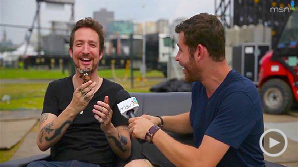 Frank Turner on MSN Exclusives with Matt Schichter.