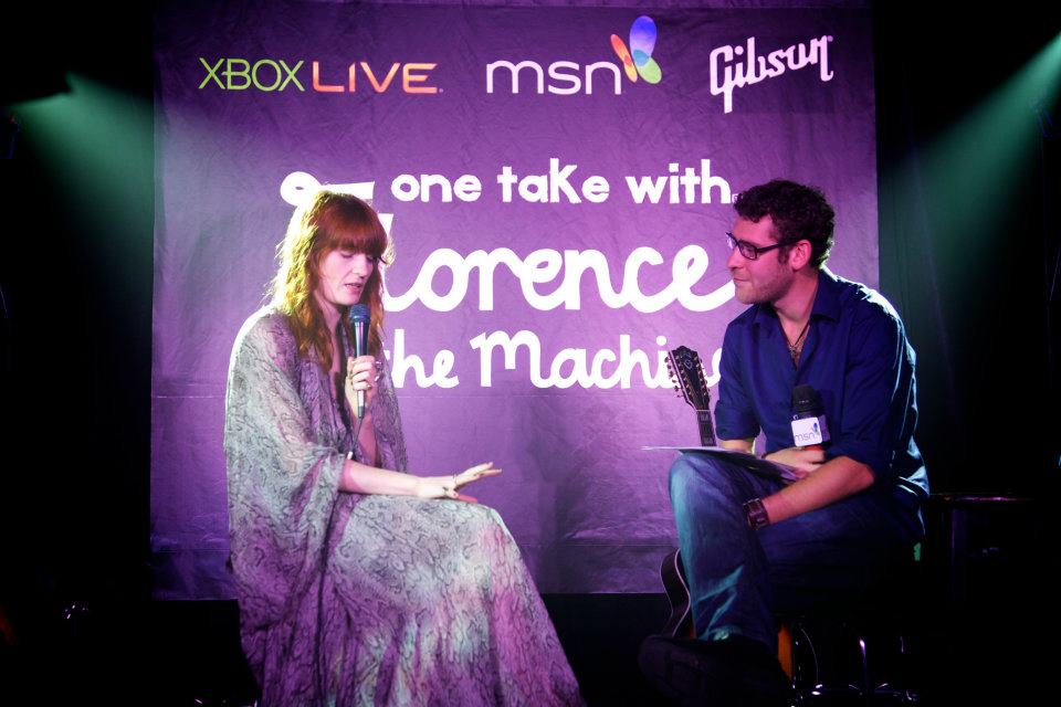 Florence & The Machine Live Q&A on MSN Exclusives with Matt Schichter.