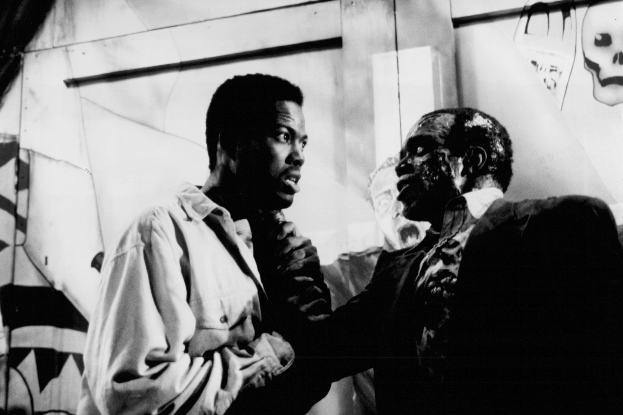 Still of Anthony Griffith and Tom Wright in Tales from the Hood (1995)