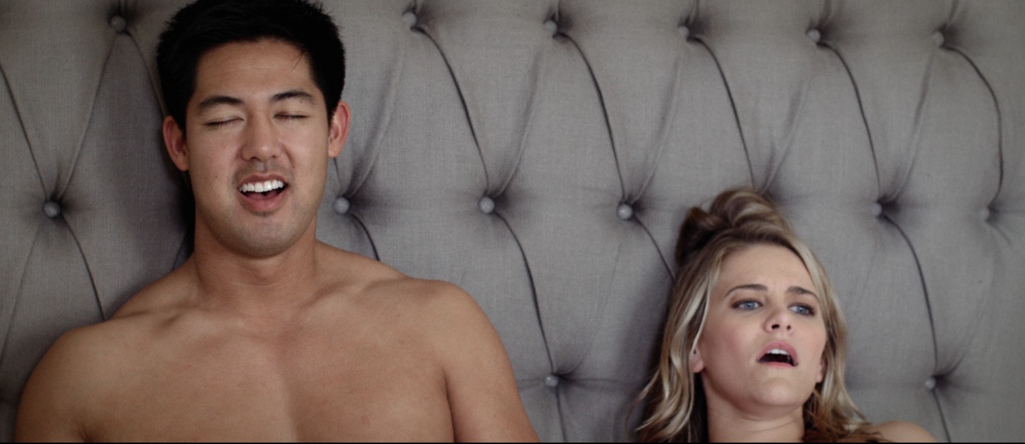 Still of Brandon Higa and Laura Thomas from the Short Film 