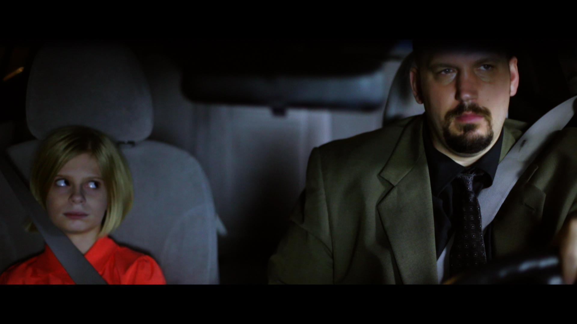 THE WATCHERS: REVELATION production still. Carissa Dallis and Russell Williams