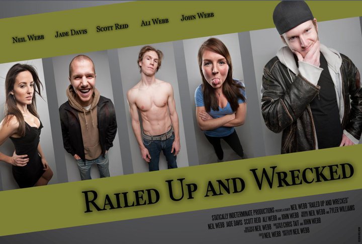 Official Poster for 'Railed Up and Wrecked'