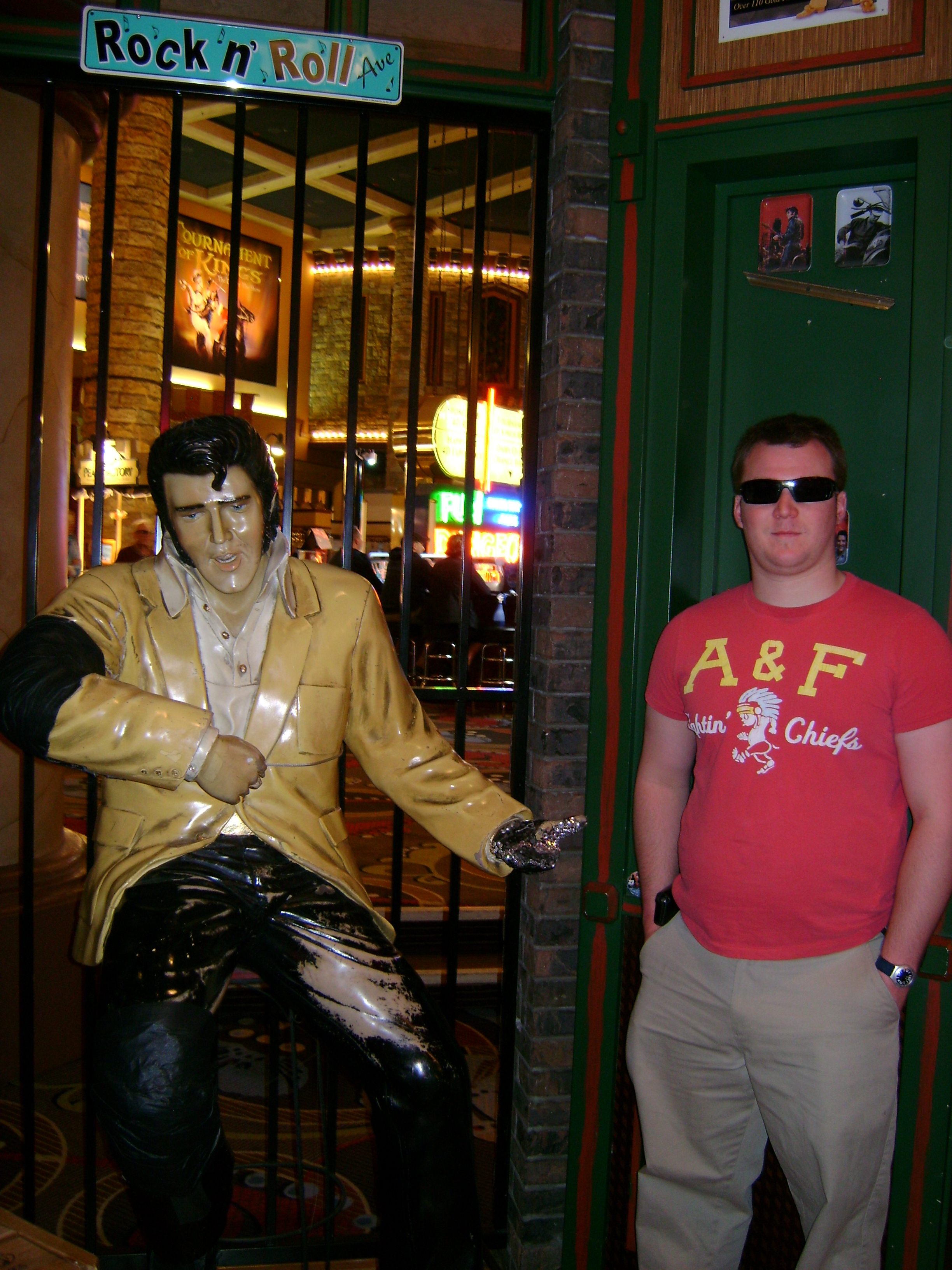 Me w/ the King of Rock & Roll: Elvis Presley