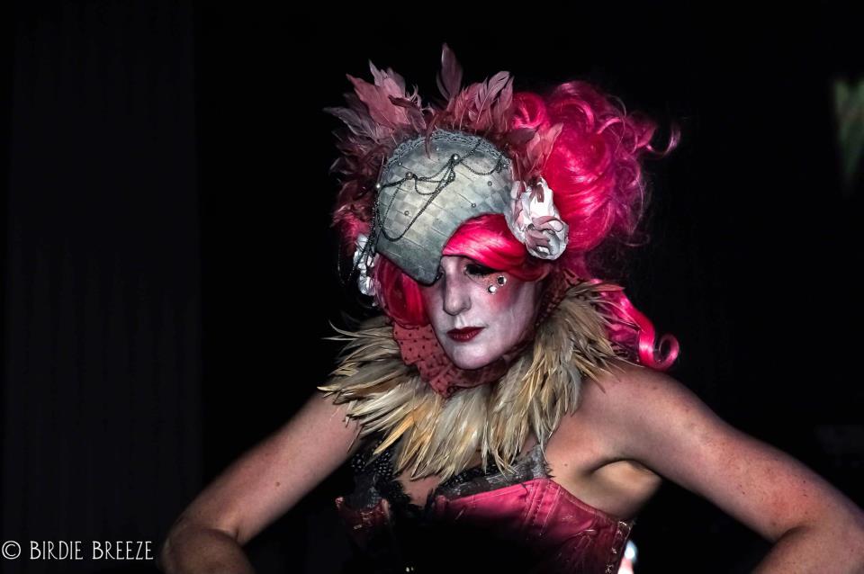 Andrea Wheeler performing with Lucent Dossier @ KCRW Masquerade Ball - October 2011