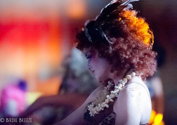 Andrea Wheeler performing with Lucent Dossier @ KCRW Masquerade Ball - October 2012