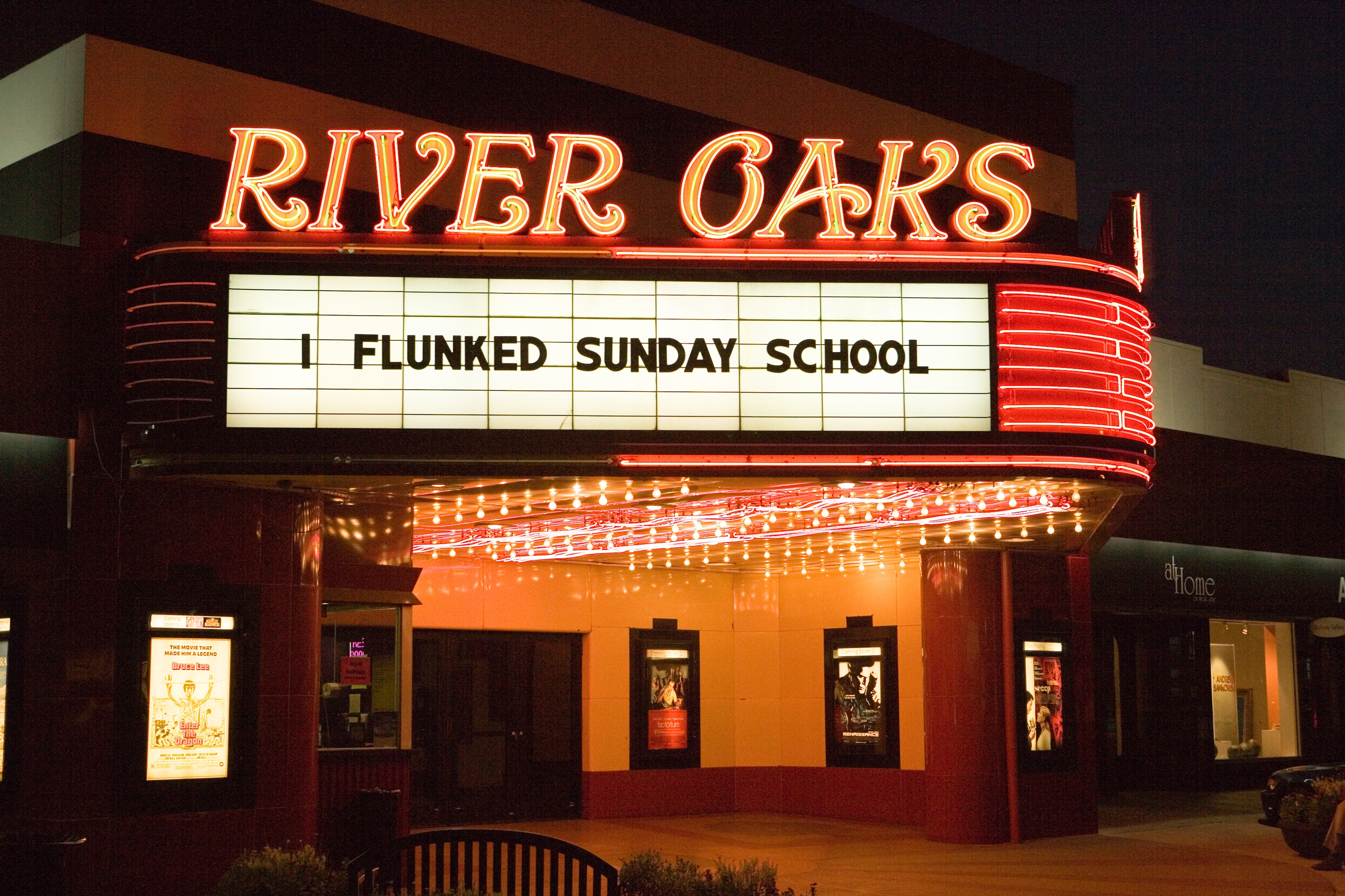 Houston Premier of I Flunked Sunday School