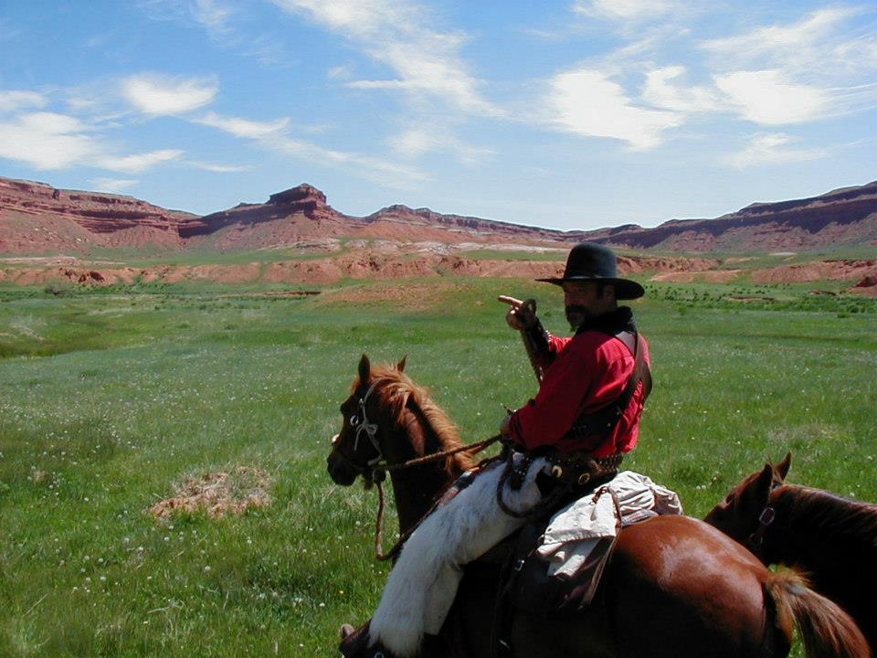 The real Hole in the wall in Wyoming