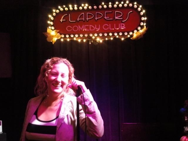 Performing at Flappers
