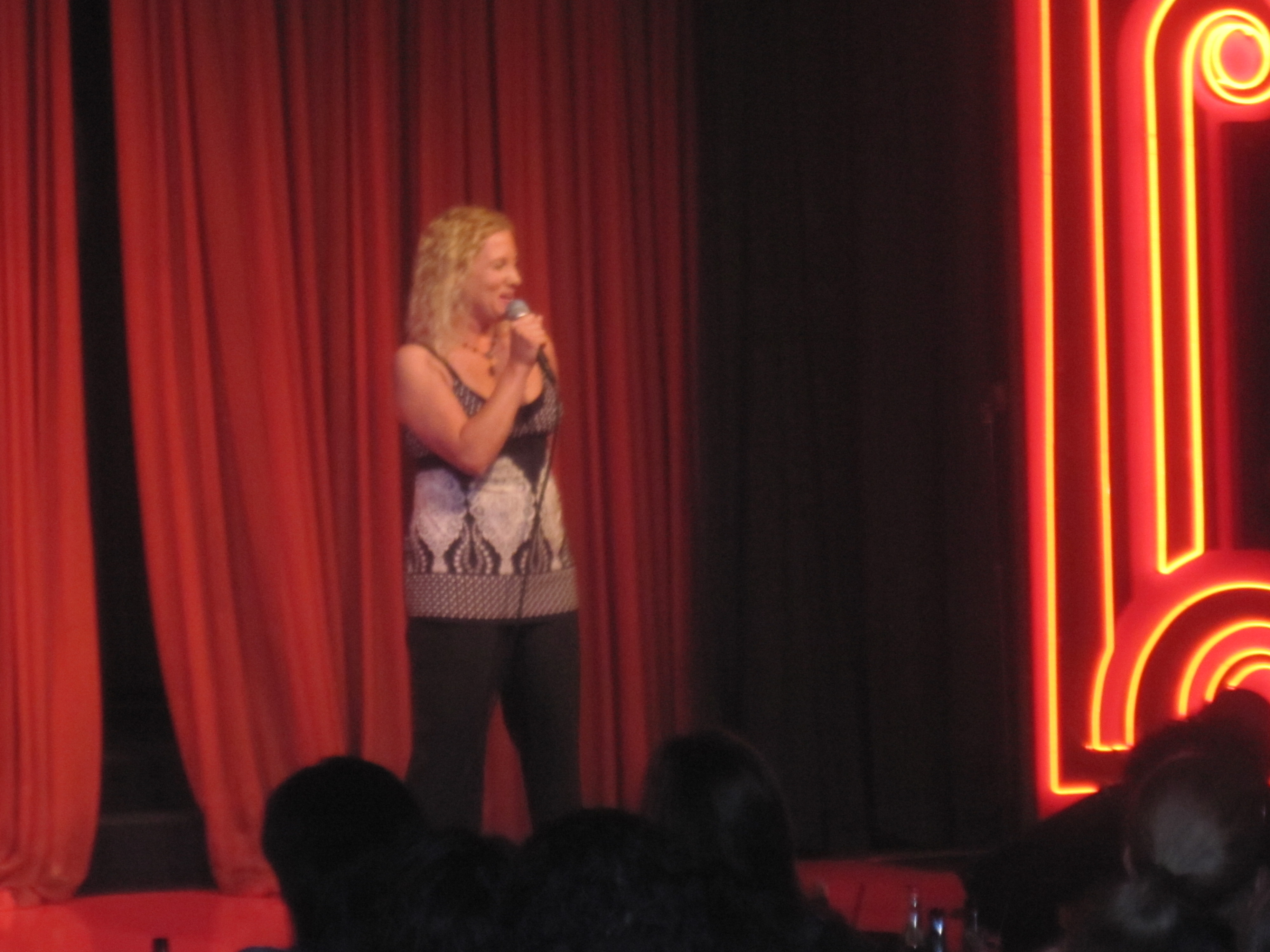Performing in The Main Room at The Comedy Store
