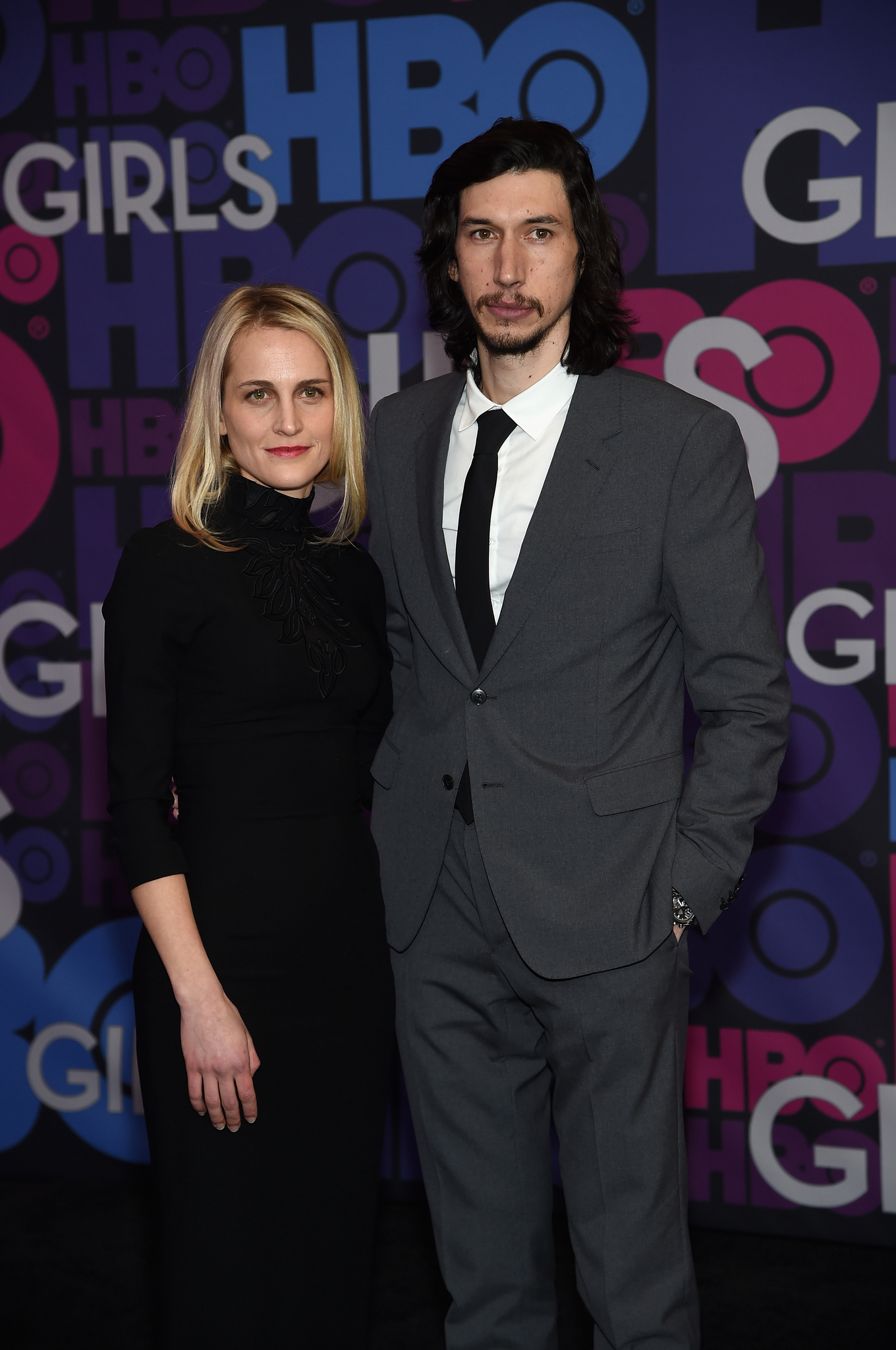 Adam Driver and Joanne Tucker at event of Girls (2012)