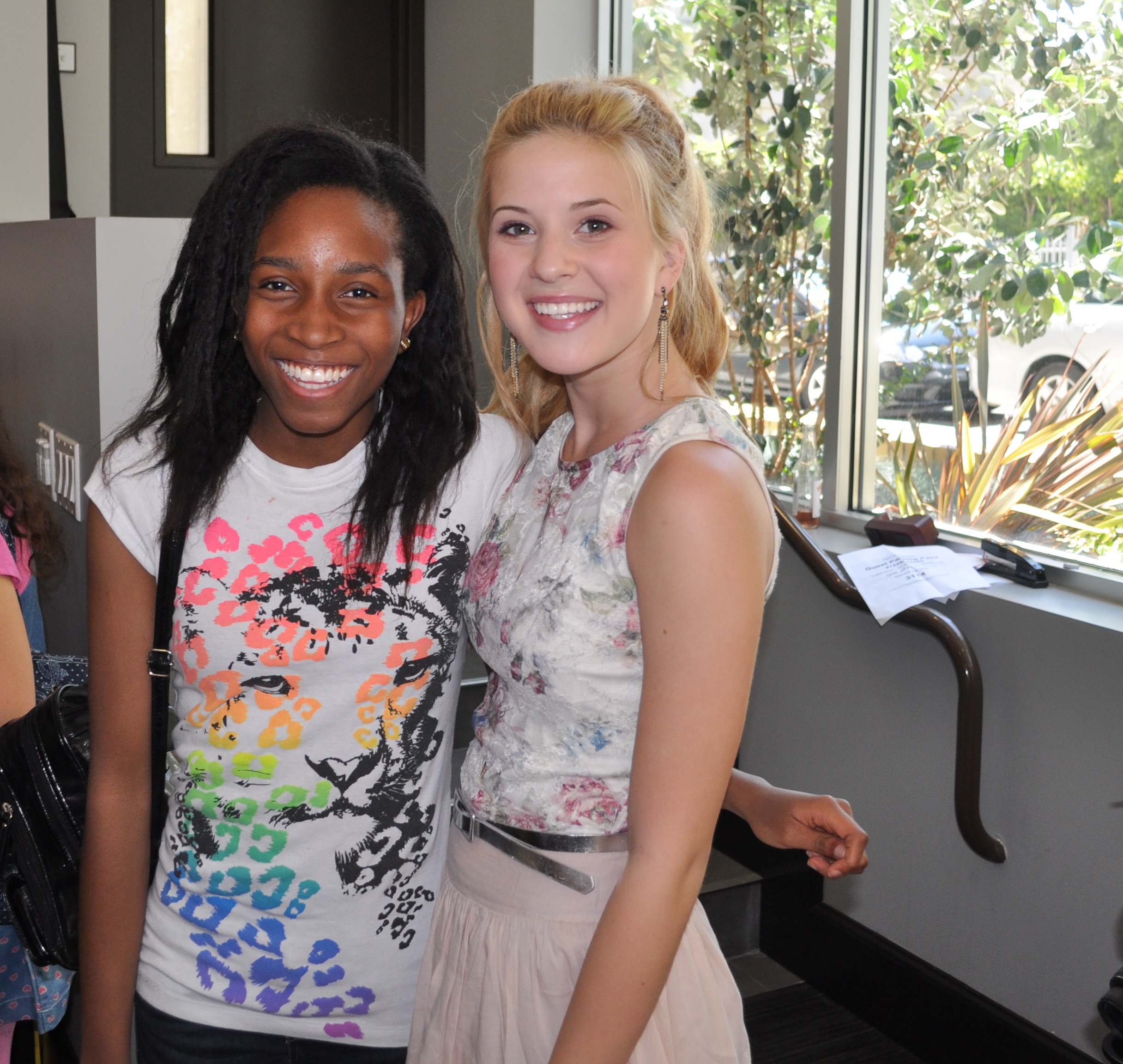 Favour with Caroline Sunshine (Shake it Up) at Ice Cream for Breakfast Charity Event
