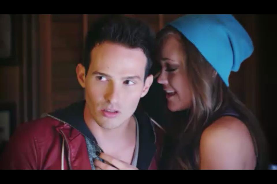 Jenny McClain and Chris Wallace still of Music Video 