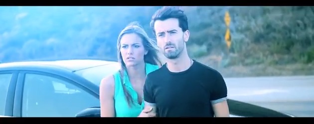 Screenshot of Brianna Chomer & David Scharschmidt in Jasper Fork's music video for 