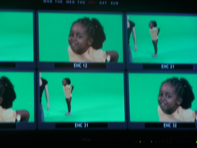 I am a green screen Queen - Oops I mean Princess :-D