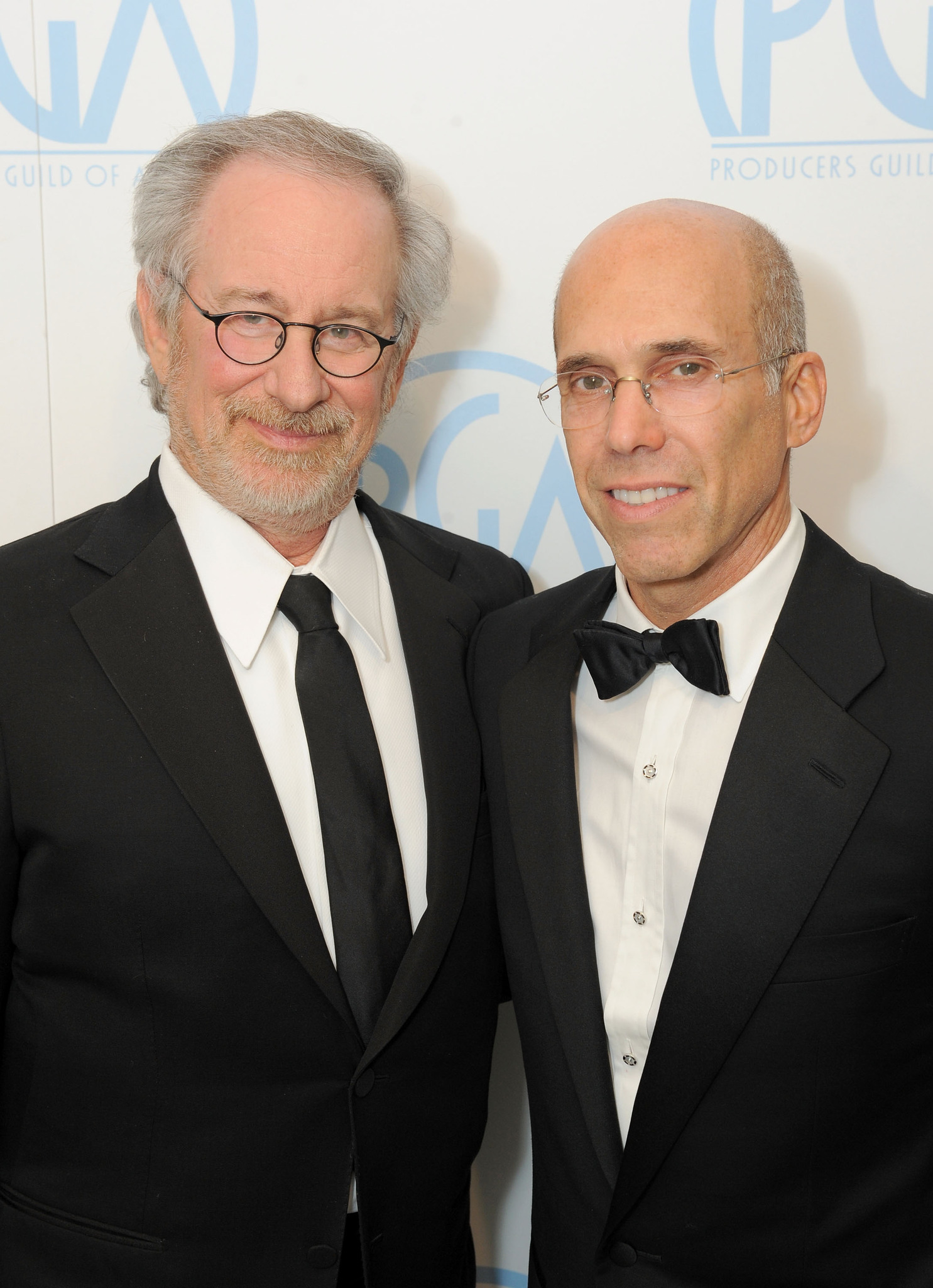 Steven Spielberg and Jeffrey Katzenberg