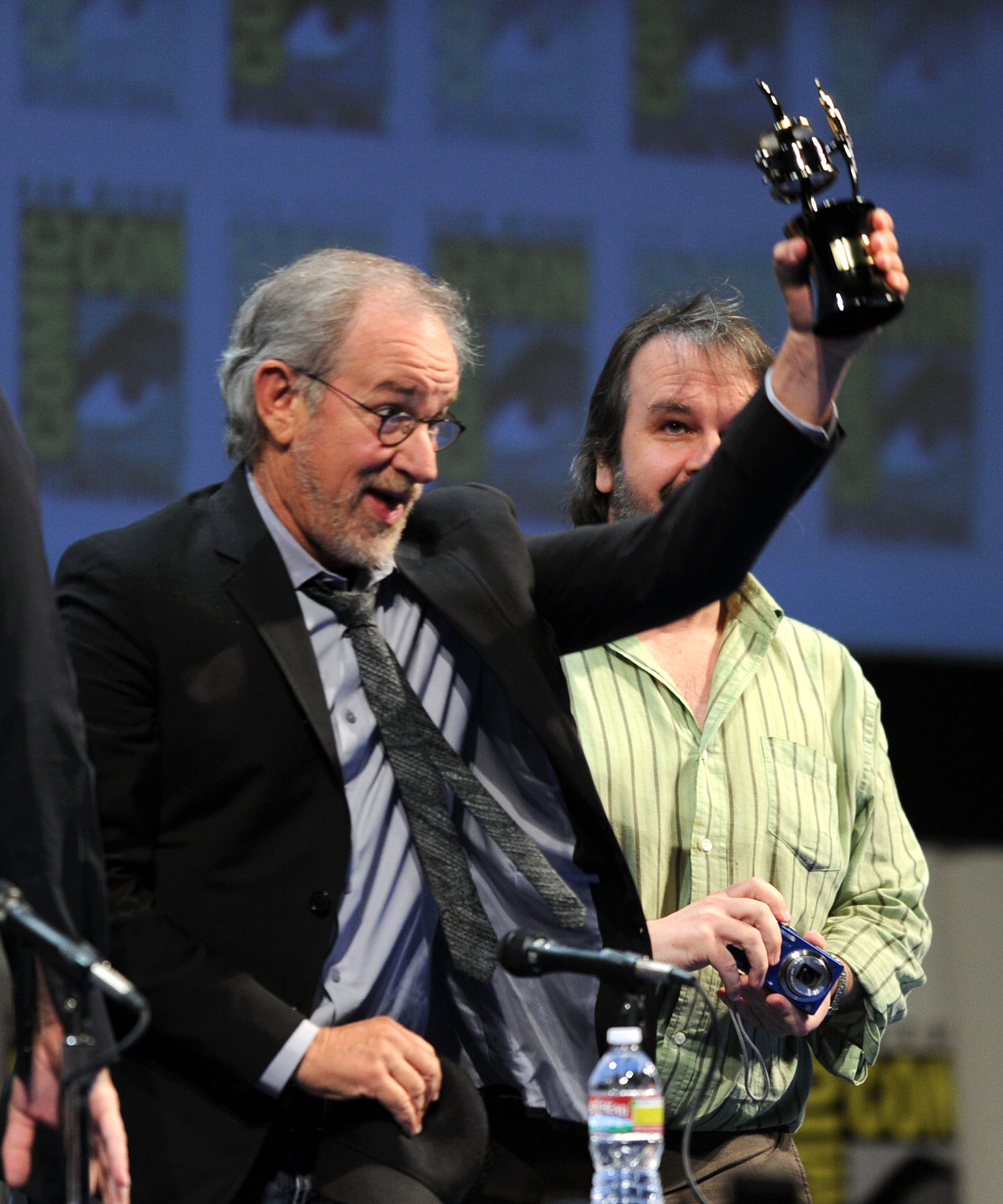 Steven Spielberg and Peter Jackson