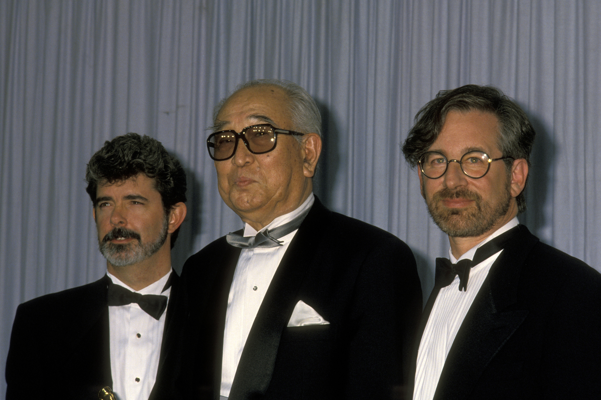 Akira Kurosawa, George Lucas and Steven Spielberg