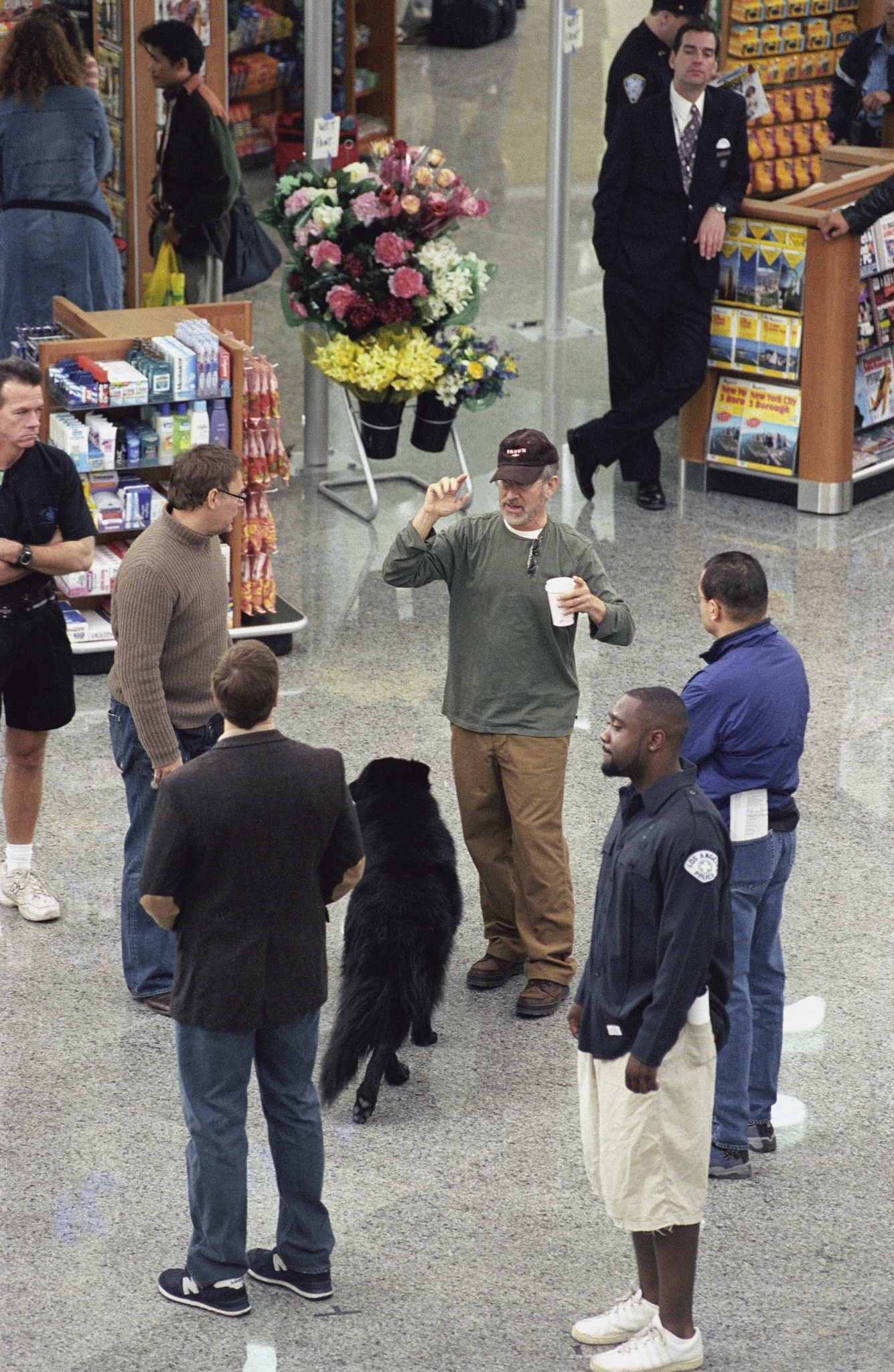 Still of Steven Spielberg in Terminalas (2004)