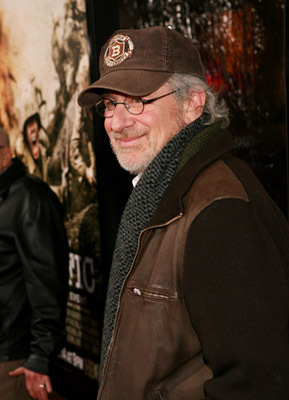 Steven Spielberg at event of The Pacific (2010)