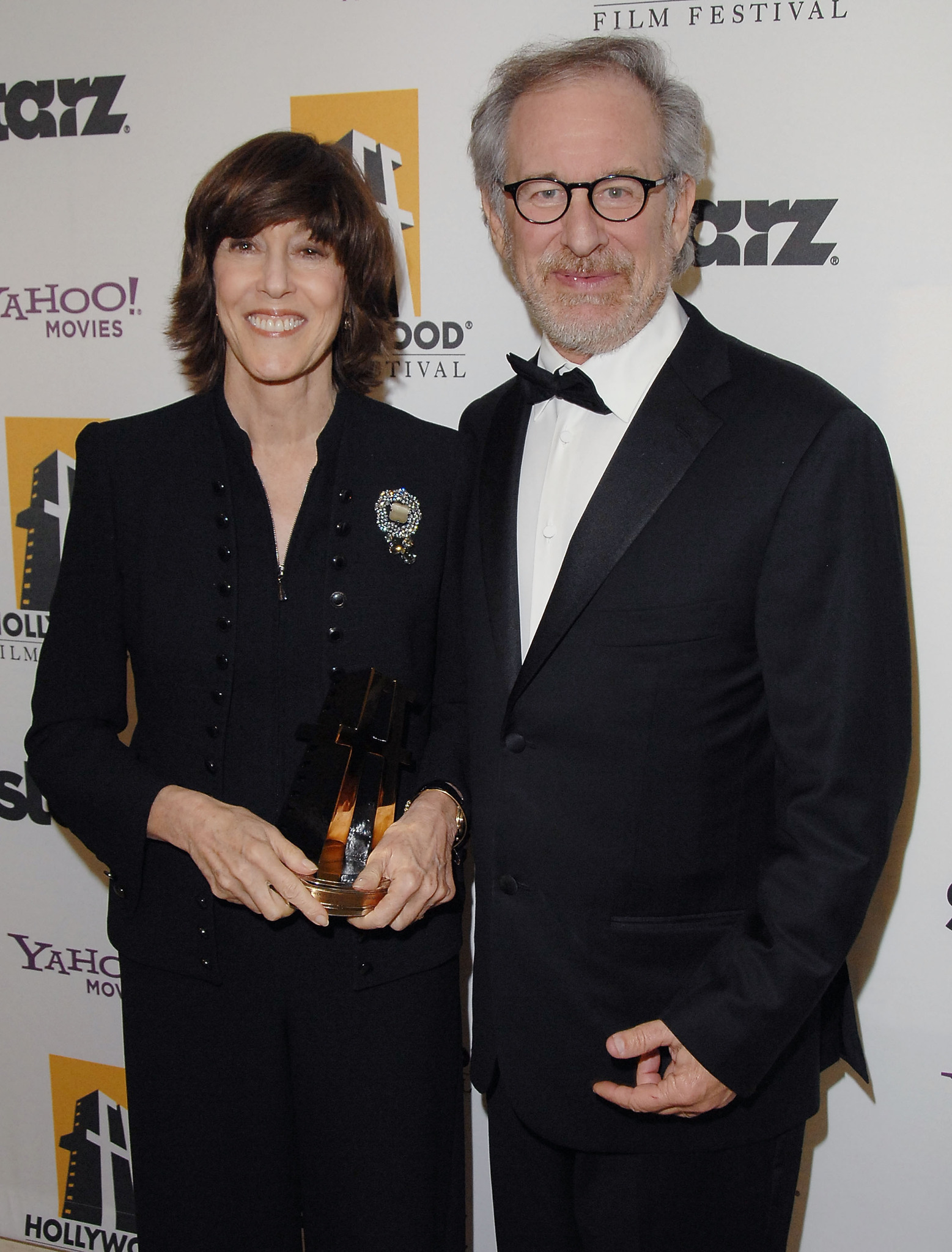 Steven Spielberg and Nora Ephron