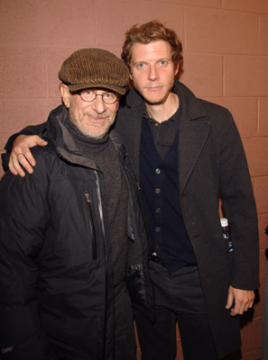 Steven Spielberg and Jake Paltrow at event of The Good Night (2007)