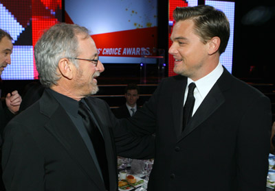 Leonardo DiCaprio and Steven Spielberg