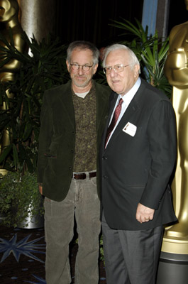 Steven Spielberg and Arnold Spielberg