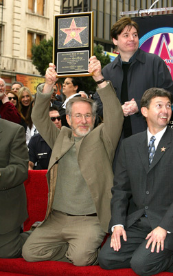 Mike Myers and Steven Spielberg