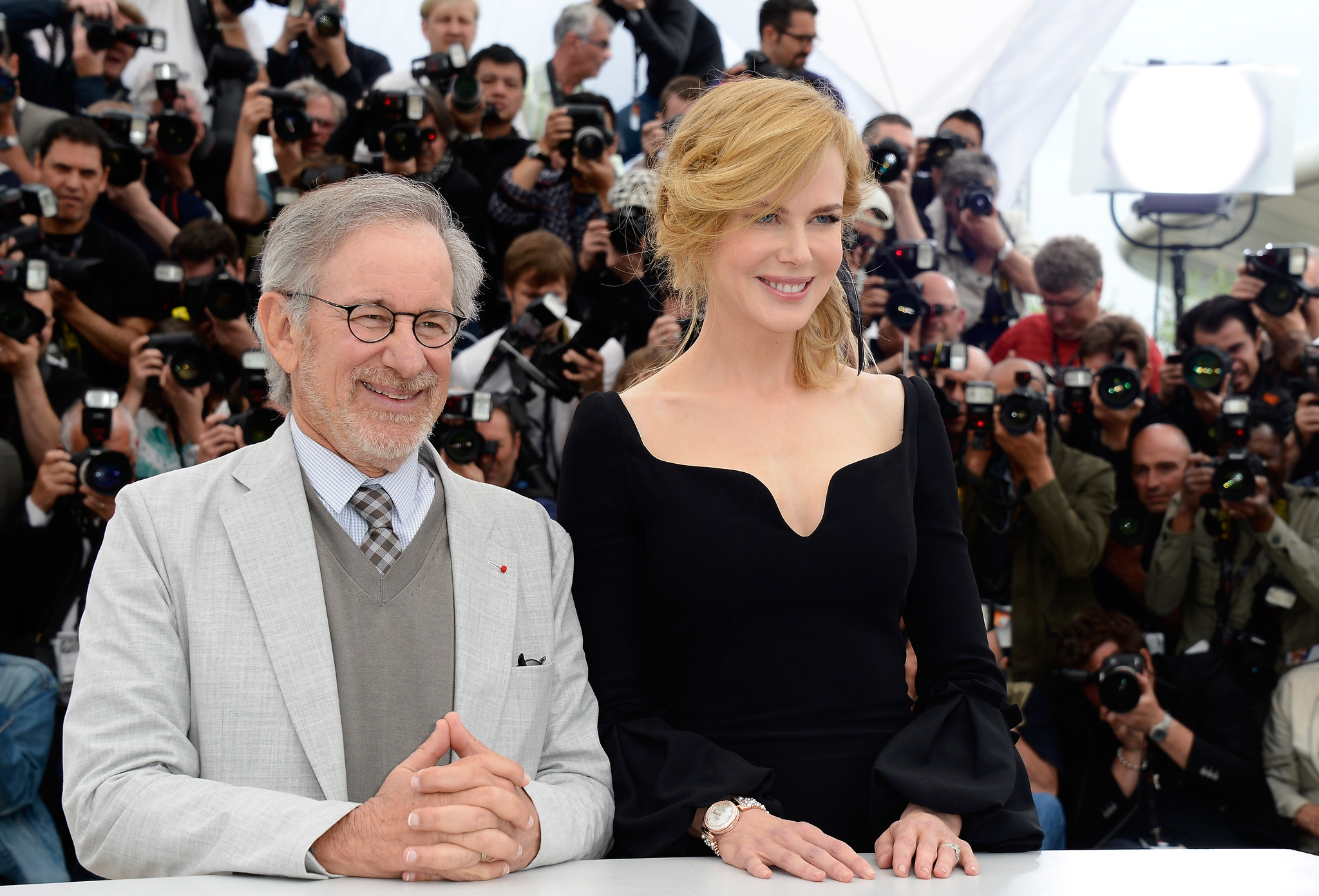 Nicole Kidman and Steven Spielberg
