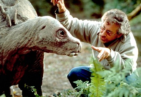 Steven Spielberg directs one of his stars