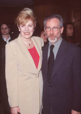 Steven Spielberg and Lynn Redgrave