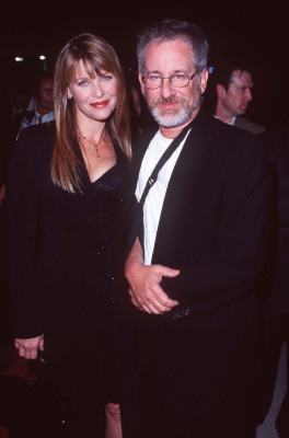 Steven Spielberg and Kate Capshaw at event of The Locusts (1997)