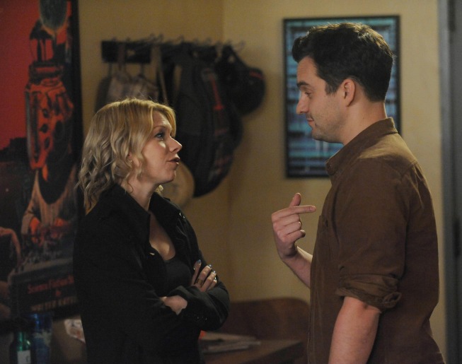 Still of Mary Elizabeth Ellis and Jake Johnson in New Girl (2011)