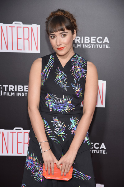 Christina Scherer at the New York City premiere of The Intern