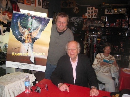 Robin Esterhammer and Ray Harryhausen, 2008