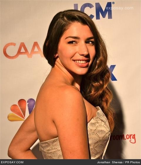 Jamie Hyder on carpet of 10th Annual Junior Hollywood Radio and Television Society Holiday Event