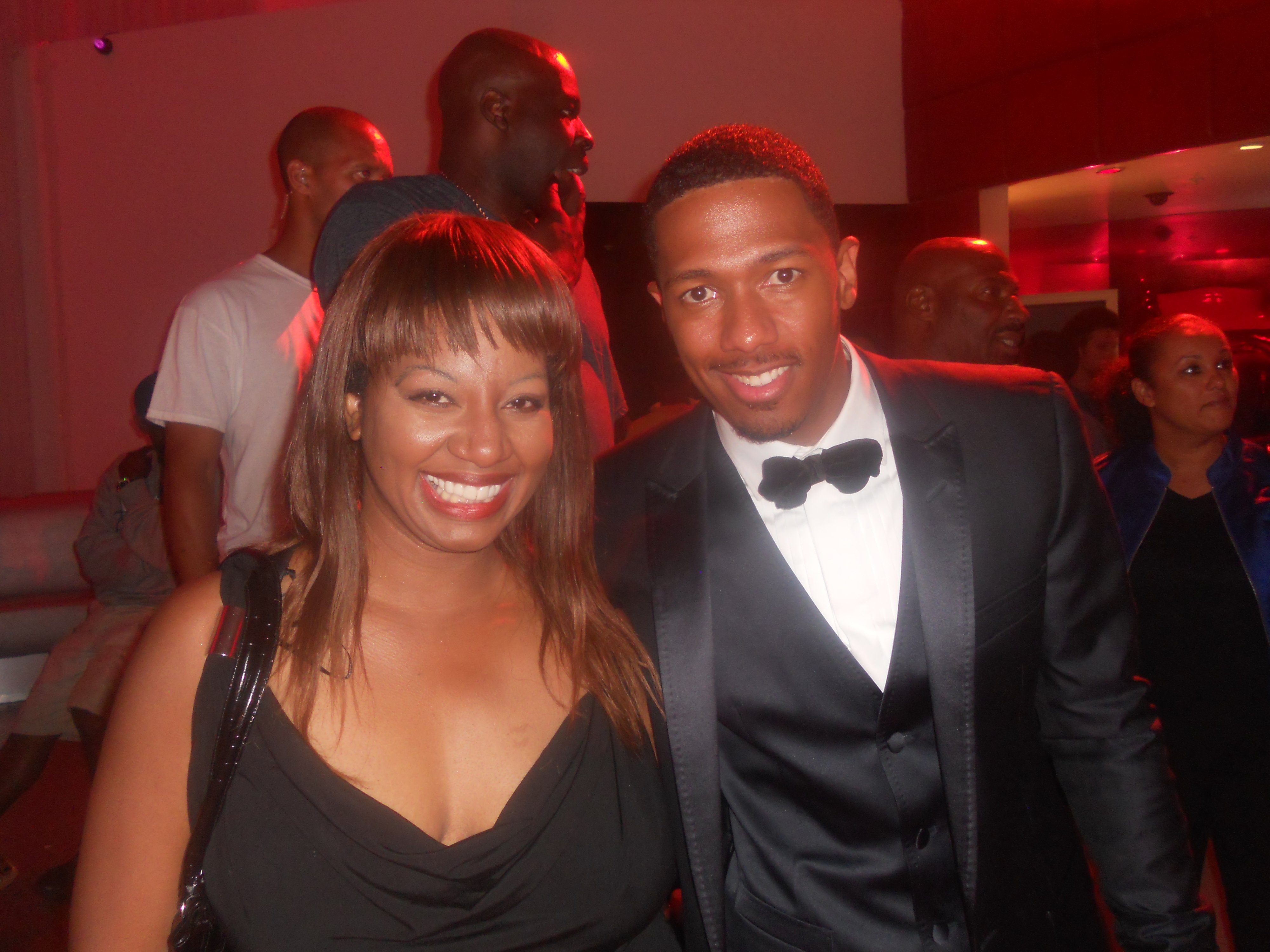 Nicole Denise Hodges meet actor and tv host Nick Cannon.