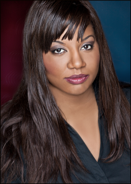 Nicole Denise Hodges headshot represents her dramatic & sultry look