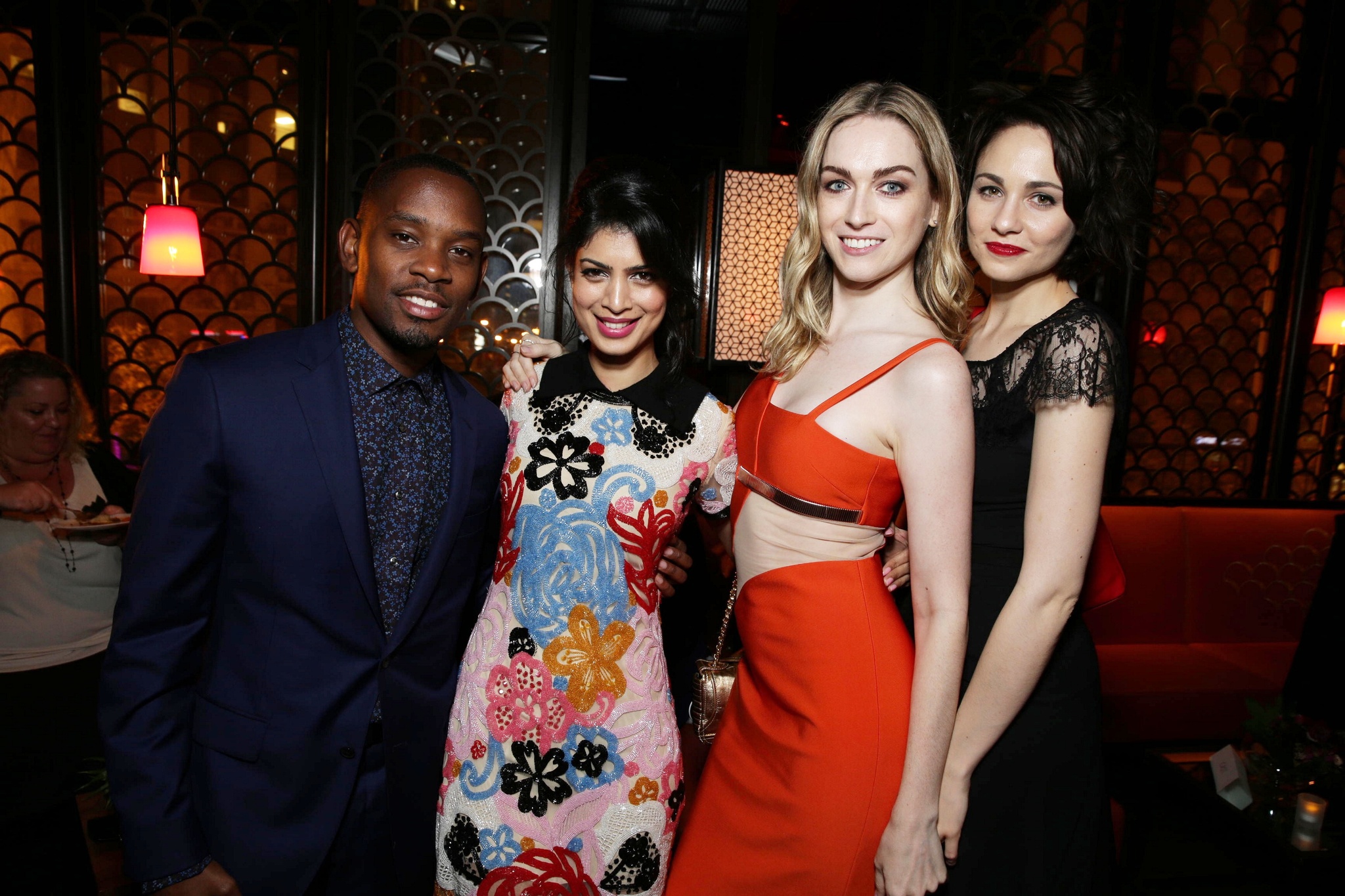 Aml Ameen, Tuppence Middleton, Tina Desai and Jamie Clayton at event of Sense8 (2015)