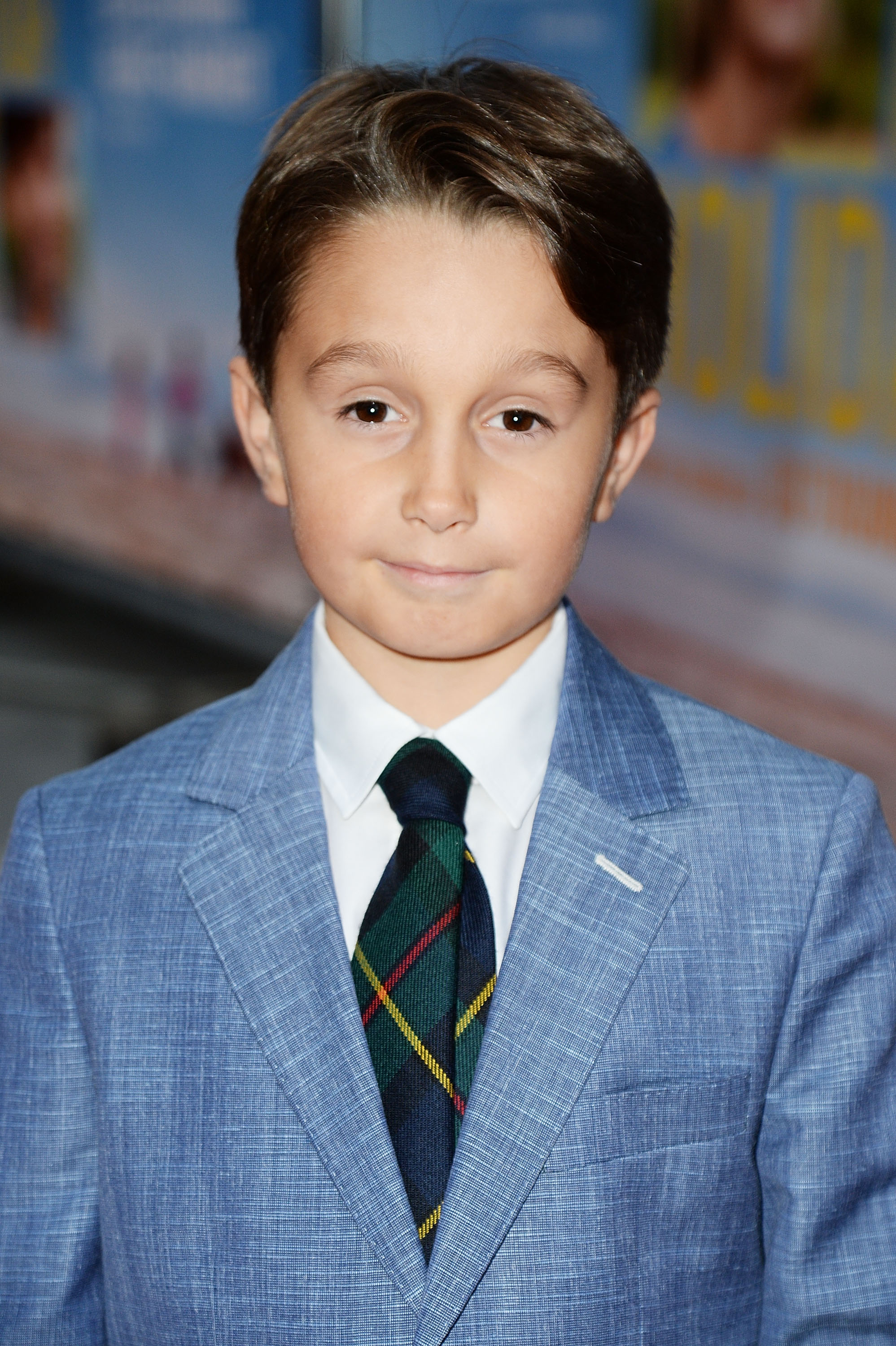 Bobby Smalldridge at the Premiere of What We Did On Our Holiday
