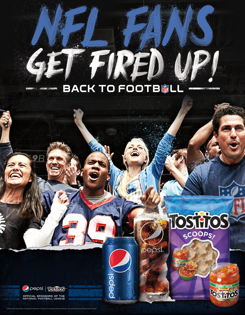 NFL ESPN Pepsi Tostitos Wardrobe/Prop Stylist