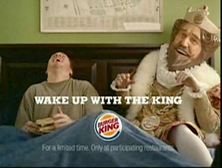 Burger King Mascot - Costume Designed by Gabrielle Rosenberg