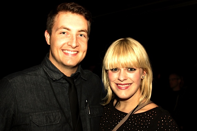 Spencer Gates & Kaylee Bird at the 2011 Sloan Film Summit.