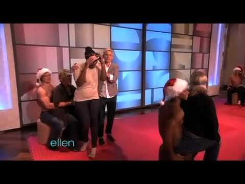 Still of Max Aria and friends on the Ellen Degeneres Show