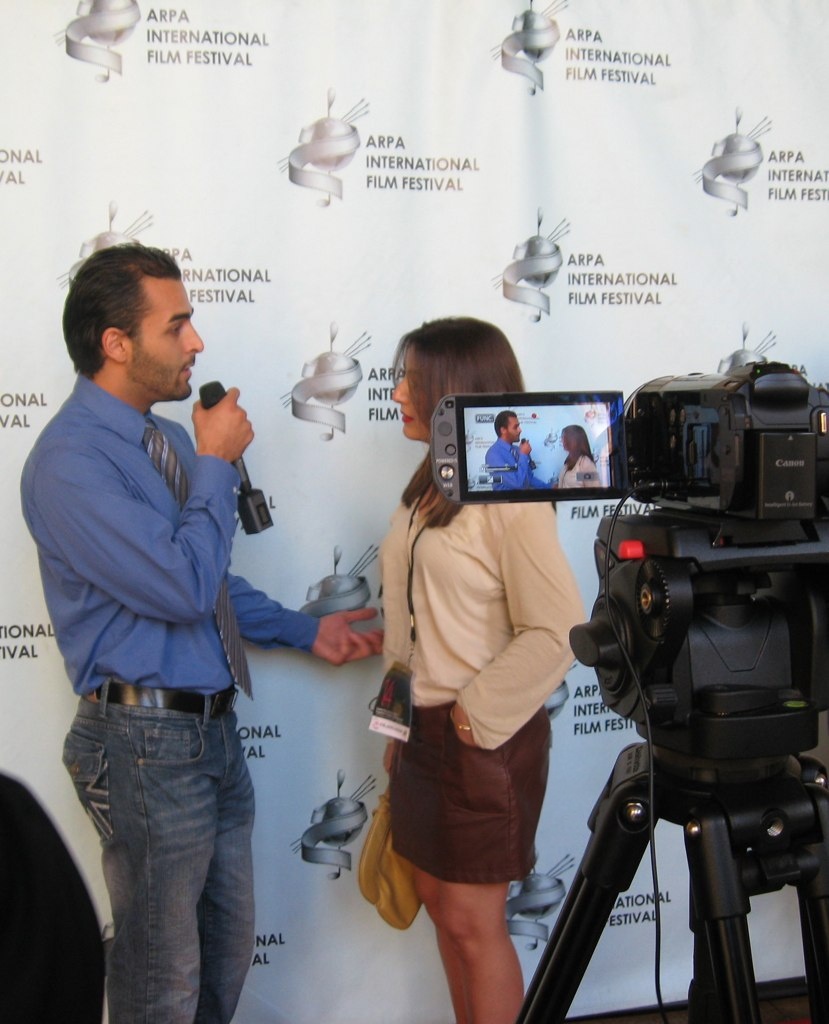 At the ARPA International Film Festival, Writer/Director/Producer and star of the new explosive movie 