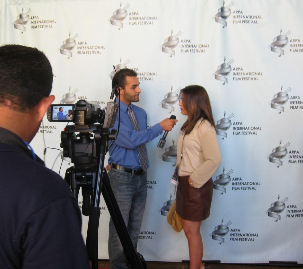 At the ARPA International Film Festival, Writer/Director/Producer and star of the new explosive movie 