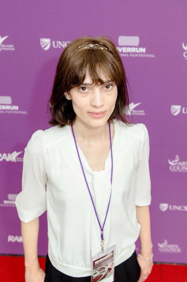 Irmena Chichikova at the Riverrun Film Festival