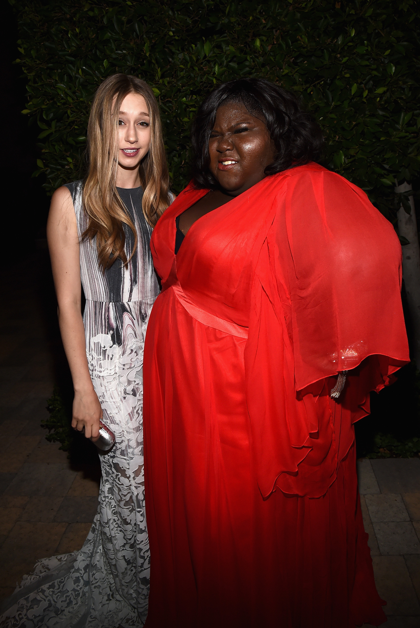 Gabourey Sidibe and Taissa Farmiga at event of The 66th Primetime Emmy Awards (2014)